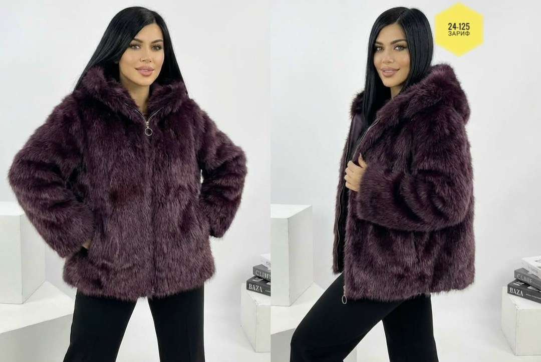 шуба искусственная экошуба зимняя с капюшоном (oversize) n&t store,шуба искусственная под норку,шуба искусственная,норковая шуба,женская шуба