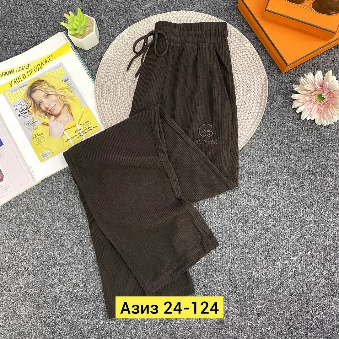 брюки вельвет,брюки женские вельветовые с широкими штанинами,штаны вельвет,брюки женские,женские вельветовые широкие брюки yitimoky