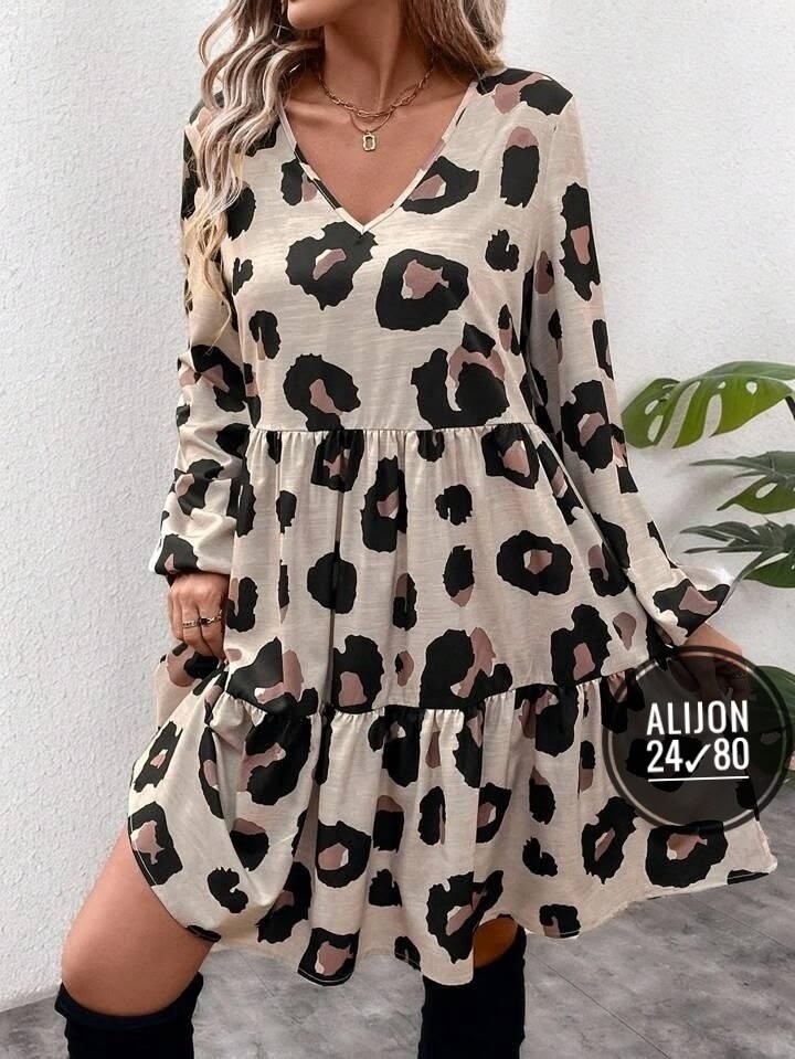 стильные женские платья,женское платье,платье туника,стильное платье,леопардовые платья