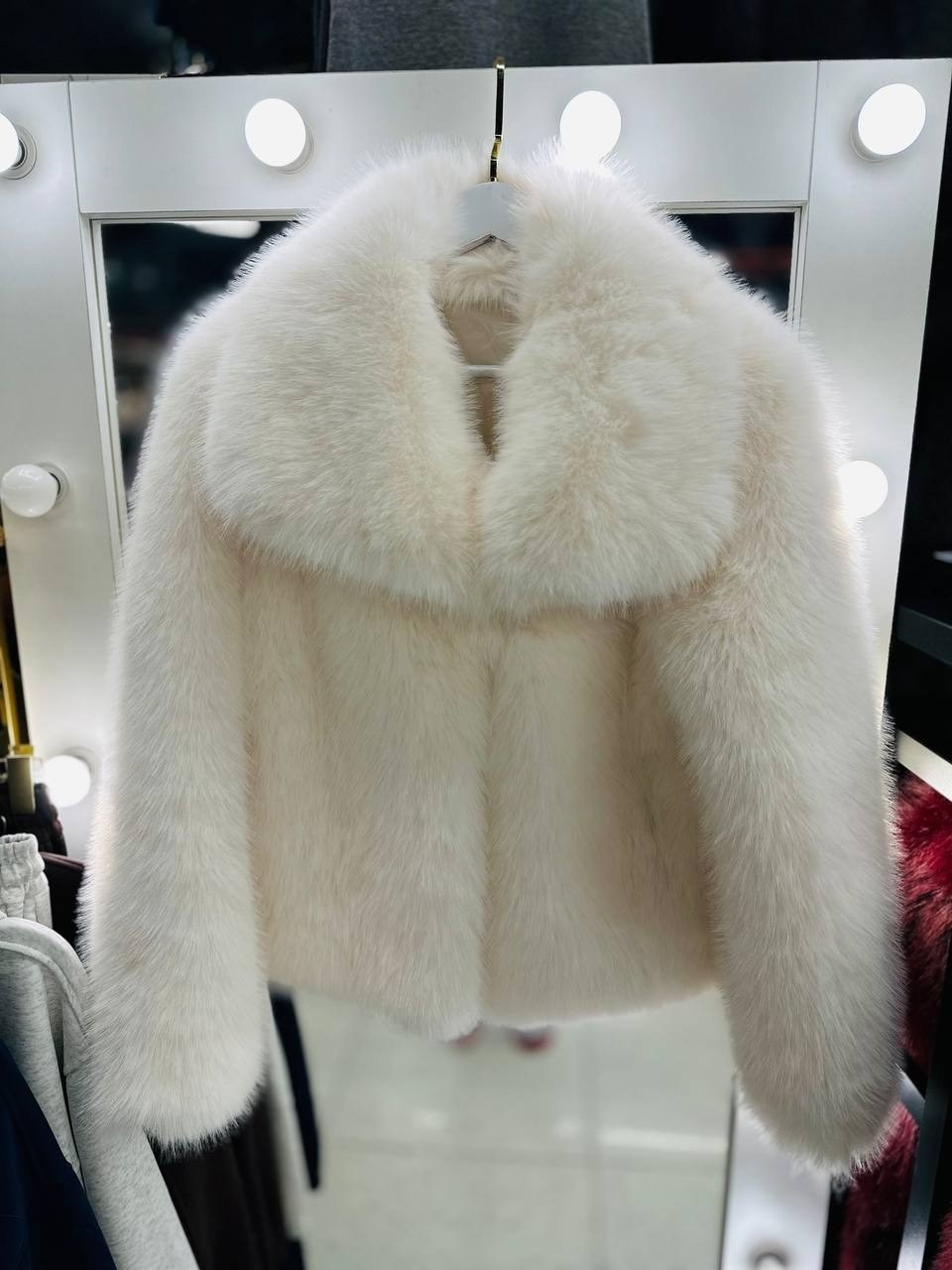 шуба из искусственного меха для женщин,женская шуба,шубка,короткая шуба,шуба из песца
