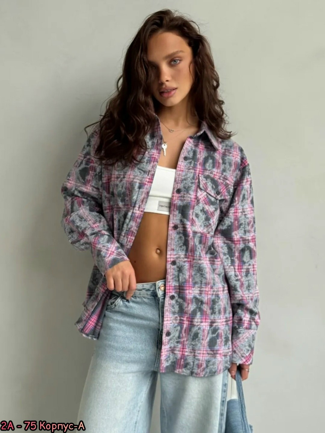 рубашка женская в клетку оверсайз,рубашка в клетку оверсайз dd moda,женская рубашка в клетку,рубашка в клетку,рубашка в клетку оверсайз jain