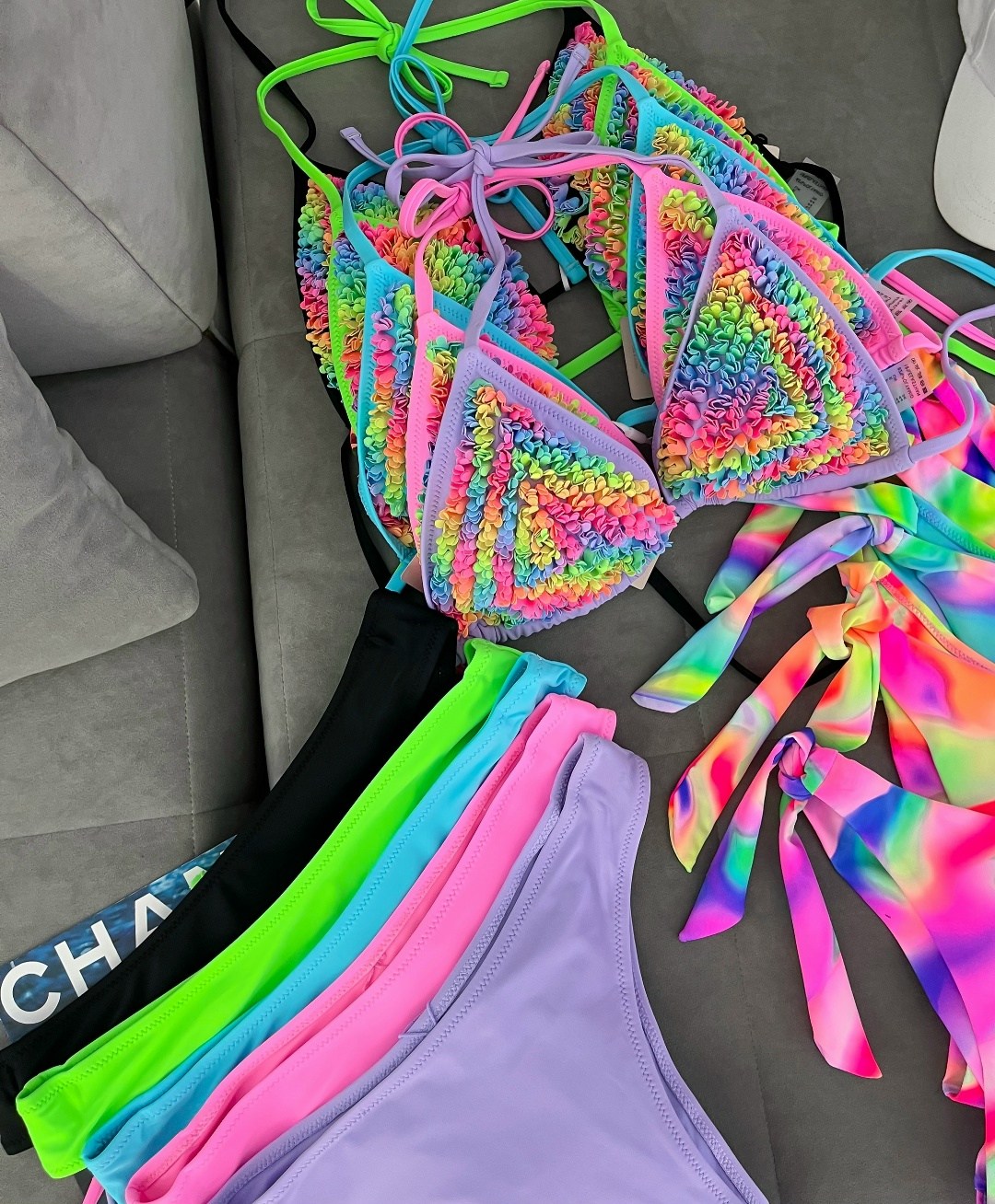 купальник женский раздельные,купальник яркий,женский купальник,купальник разноцветный,купальник