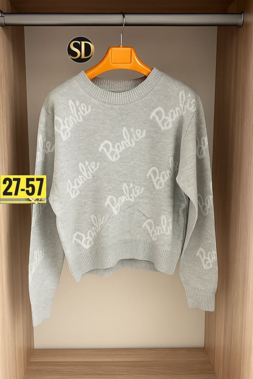 кофта женская,свитер женский,свитер оверсайз вязаный barbie,свитер,свитшот женский