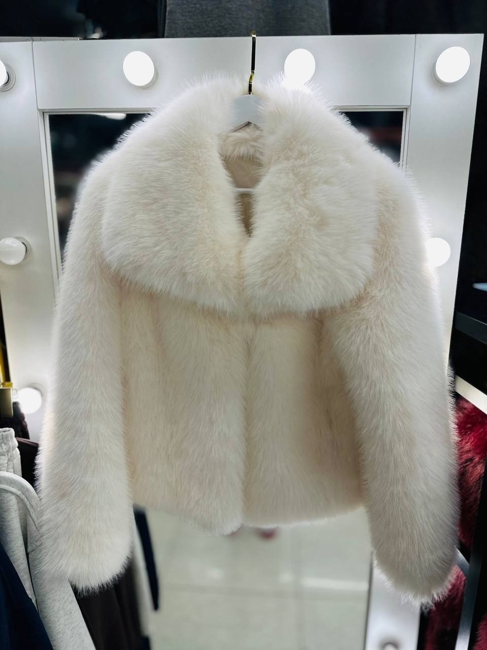 шуба из искусственного меха для женщин,женская шуба,шубка,короткая шуба,шуба из песца