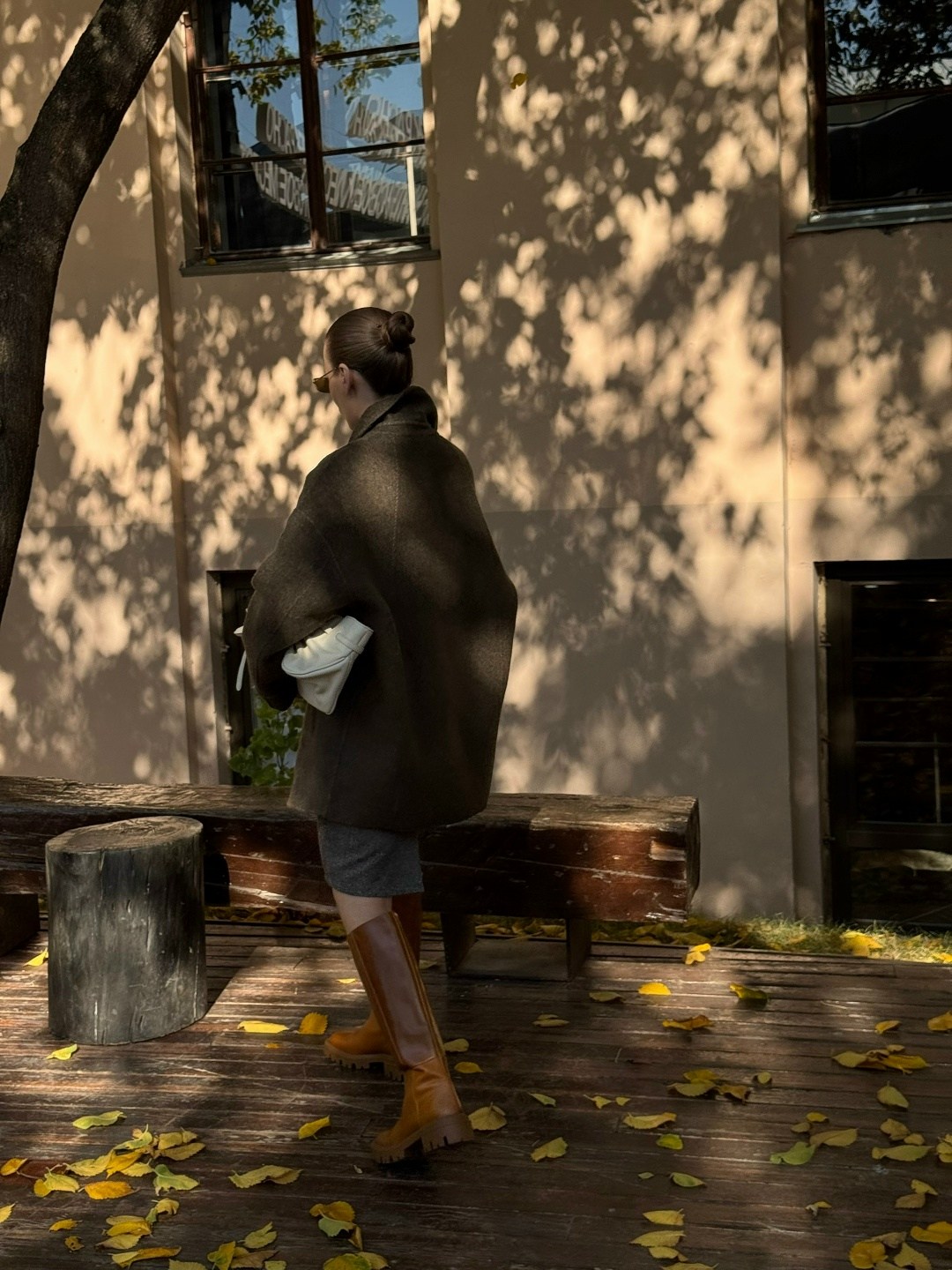 пальто оверсайз,серое пальто,пальто женское,модное пальто,пальто кокон