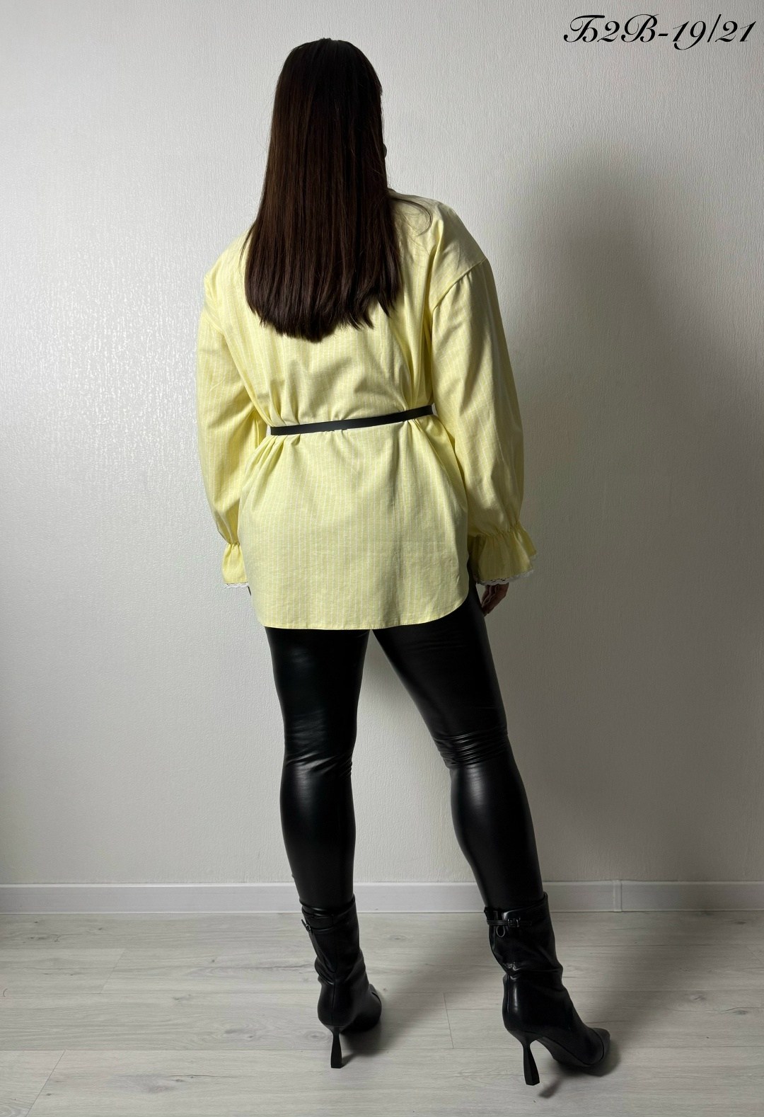 рубашка базовая sl оверсайз 46-48 лимонный,рубашка,рубашка женская,желтая рубашка,рубашка базовая sl оверсайз 50-52 лимонный