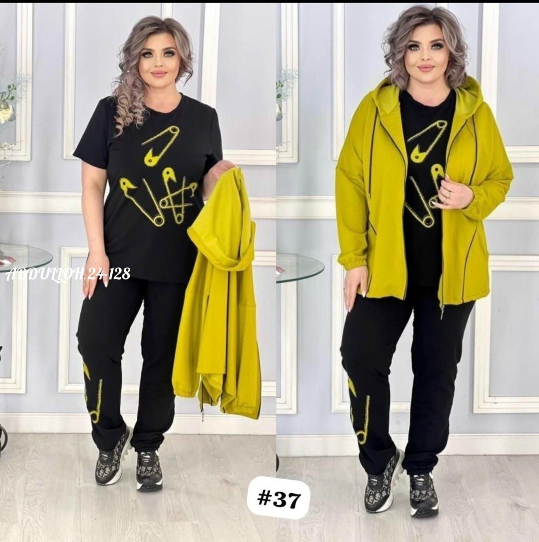 костюм женский тройка,спортивный женский костюм больших размеров,стильная одежда больших размеров,женские костюмы,костюм трикотаж