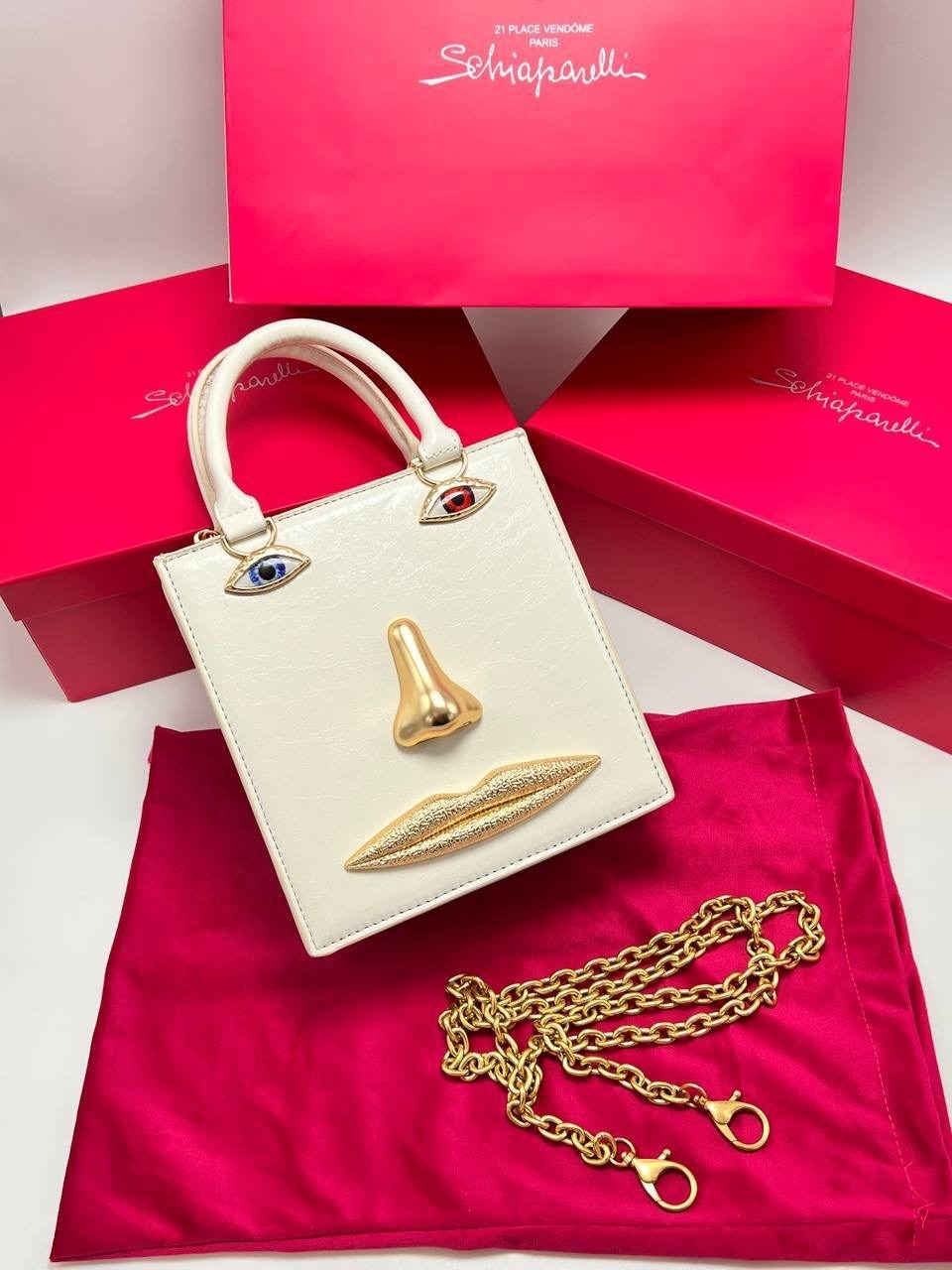 сумка-тоут schiaparelli,сумка schiaparelli,брендовая женская сумка,сумка,брендовые сумки