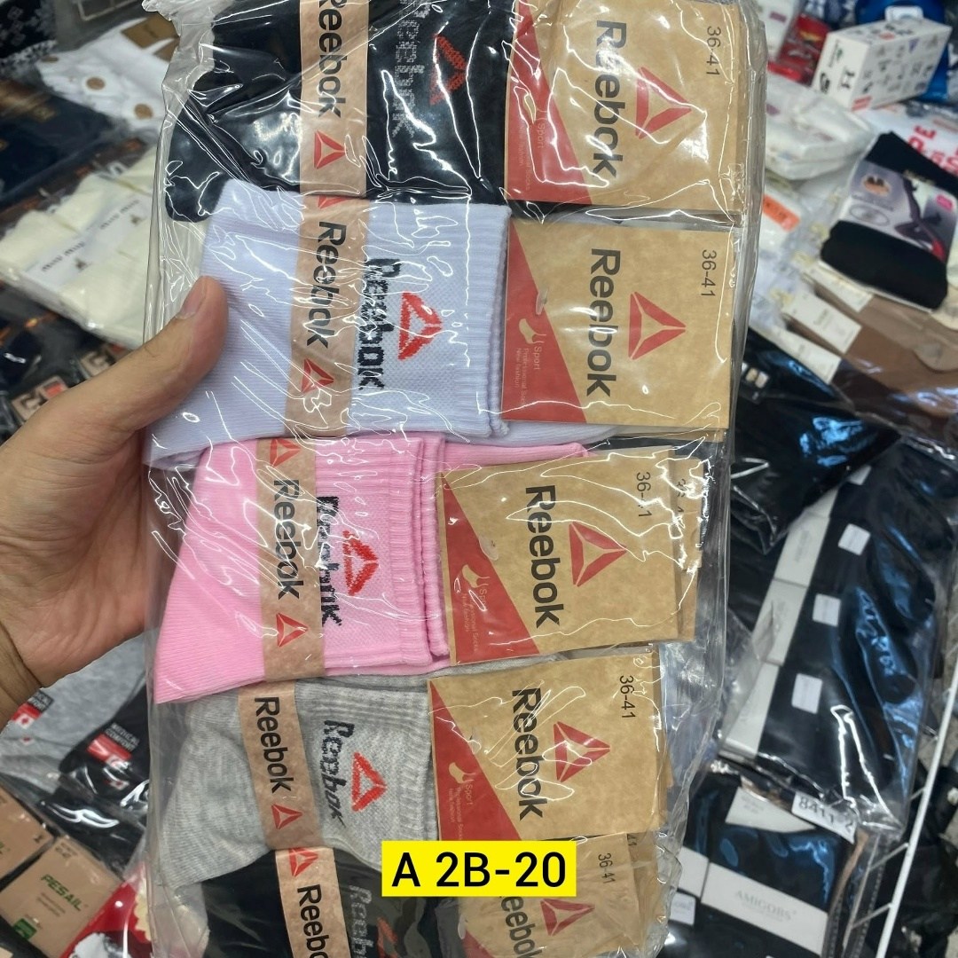 комплект носков reebok,носки reebok,носки reebok средние,носки женские,спортивные носки reebok