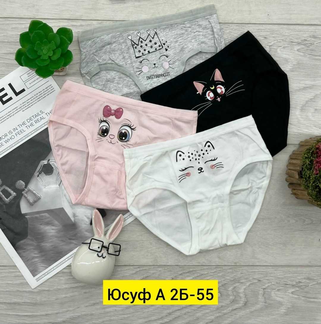 трусы детские donella dn415046,трусы детские для девочек,комплект трусиков слипов для девочек от baykar,комплект трусов слипы baykar 3 шт,трусы для девочки