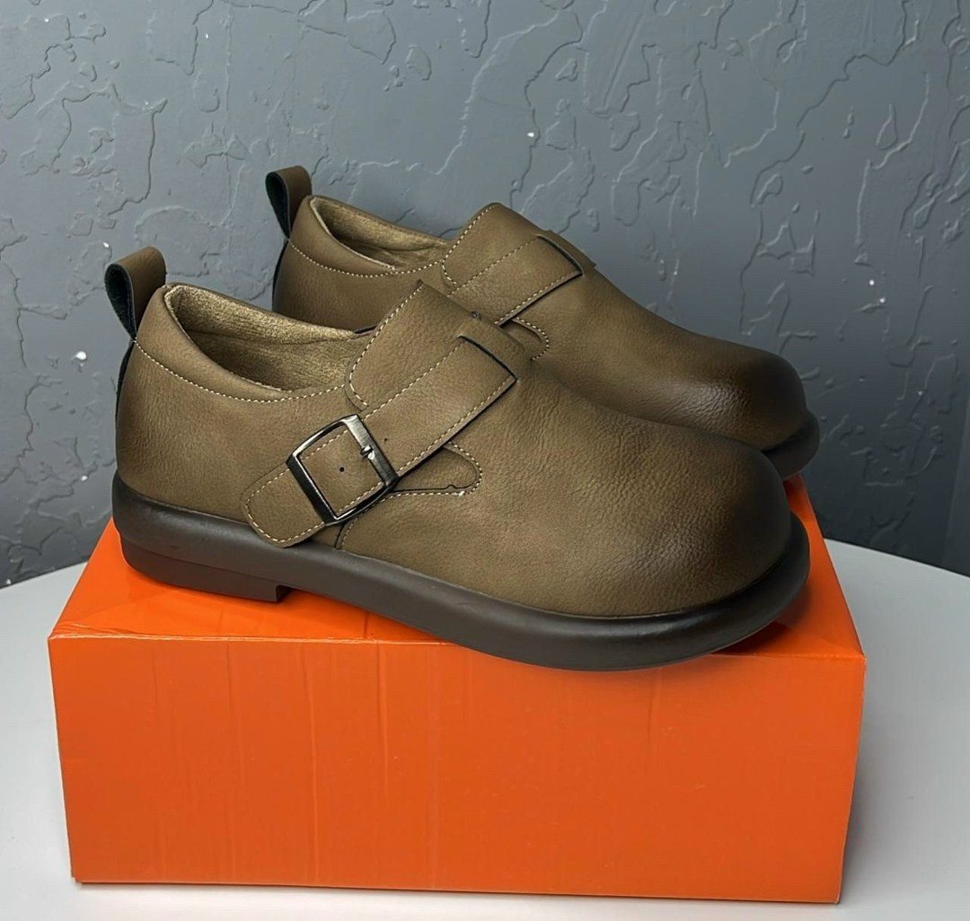 ,кожаные лоферы, на платформе,женская ,лоферы hermes