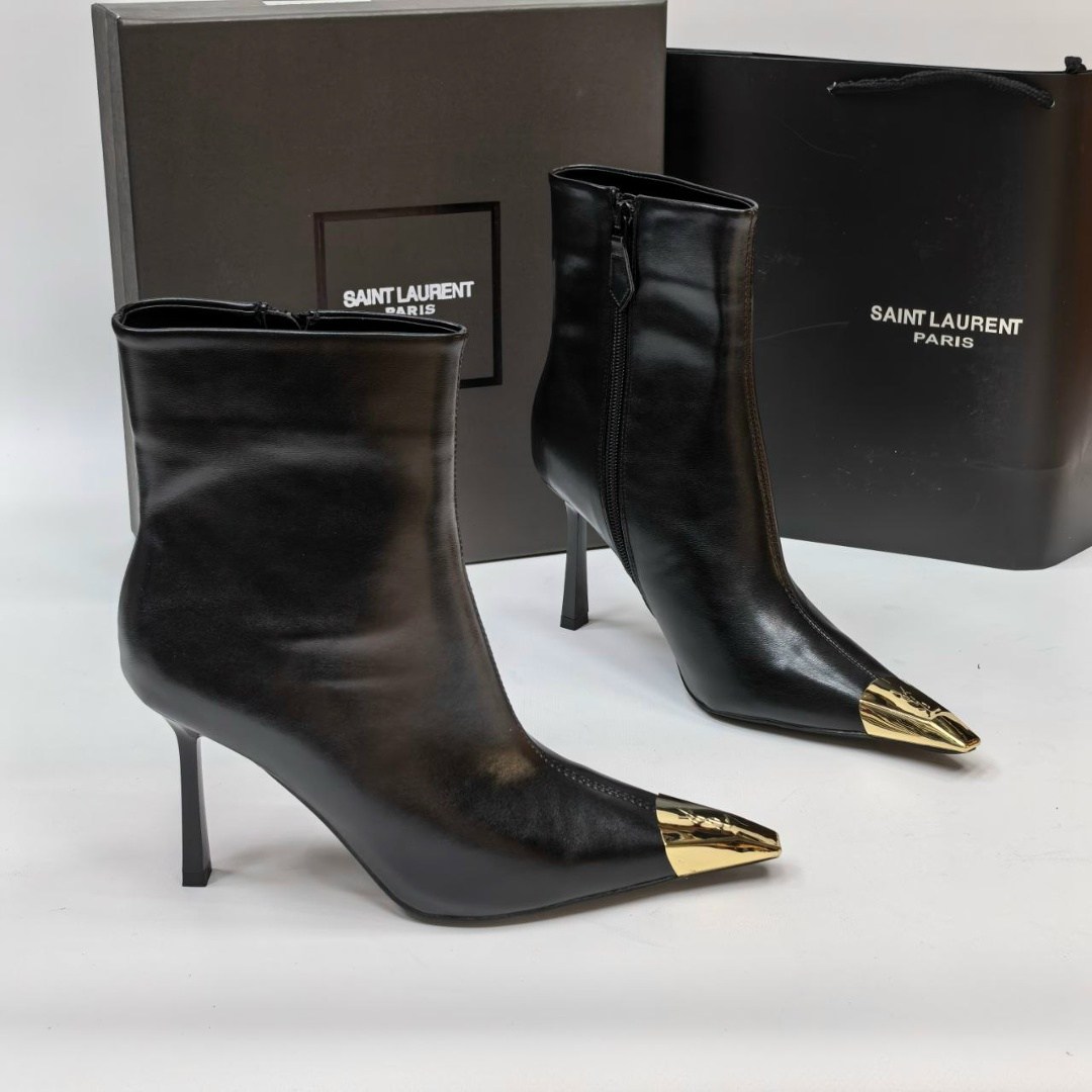 ботильоны yves saint laurent,,ботильоны saint laurent,женские ботильоны,ботильоны