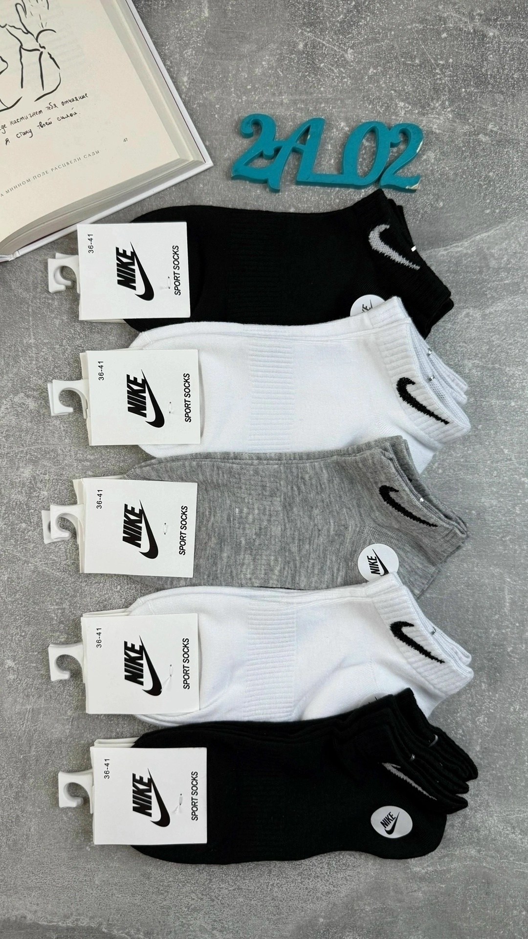 носки мужские 10 пар nike,комплект носков nike,носки комплект,носки комплект 5 пар размер 41-47 белый,носки средние хлопковые набор 5 пар nike