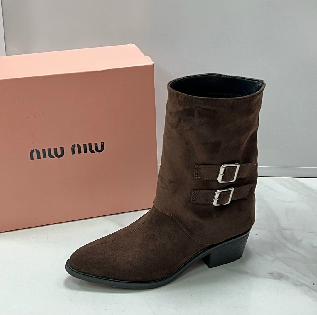 сапоги miu miu,,ботинки miu miu,сапоги короткие,сапоги миу миу