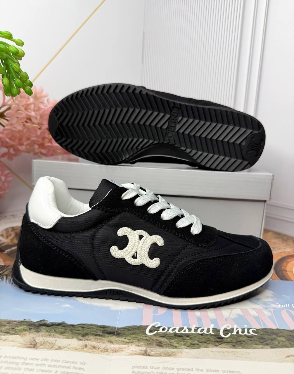 ,кроссовки женскиe,кроссовки celine,брендовые кроссовки,кроссовка