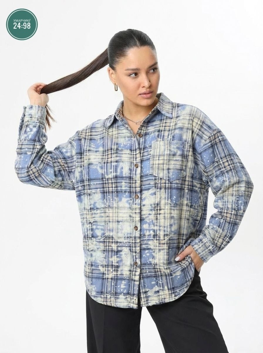 женская рубашка в клетку оверсайз,рубашка в клетку женская,фланелевая рубашка в клетку женская,рубашка фланелевая в клетку оверсайз варенка morini,рубашка в клетку женская оверсайз теплая