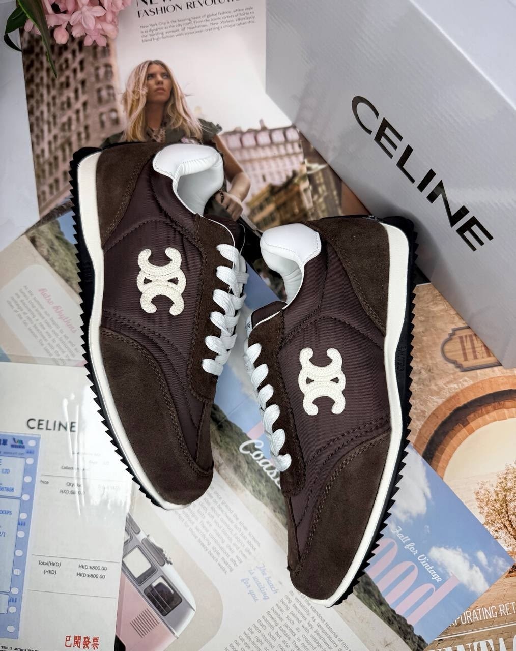 кроссовки celine,,женские кроссовки,замшевые кроссовки,спортивная