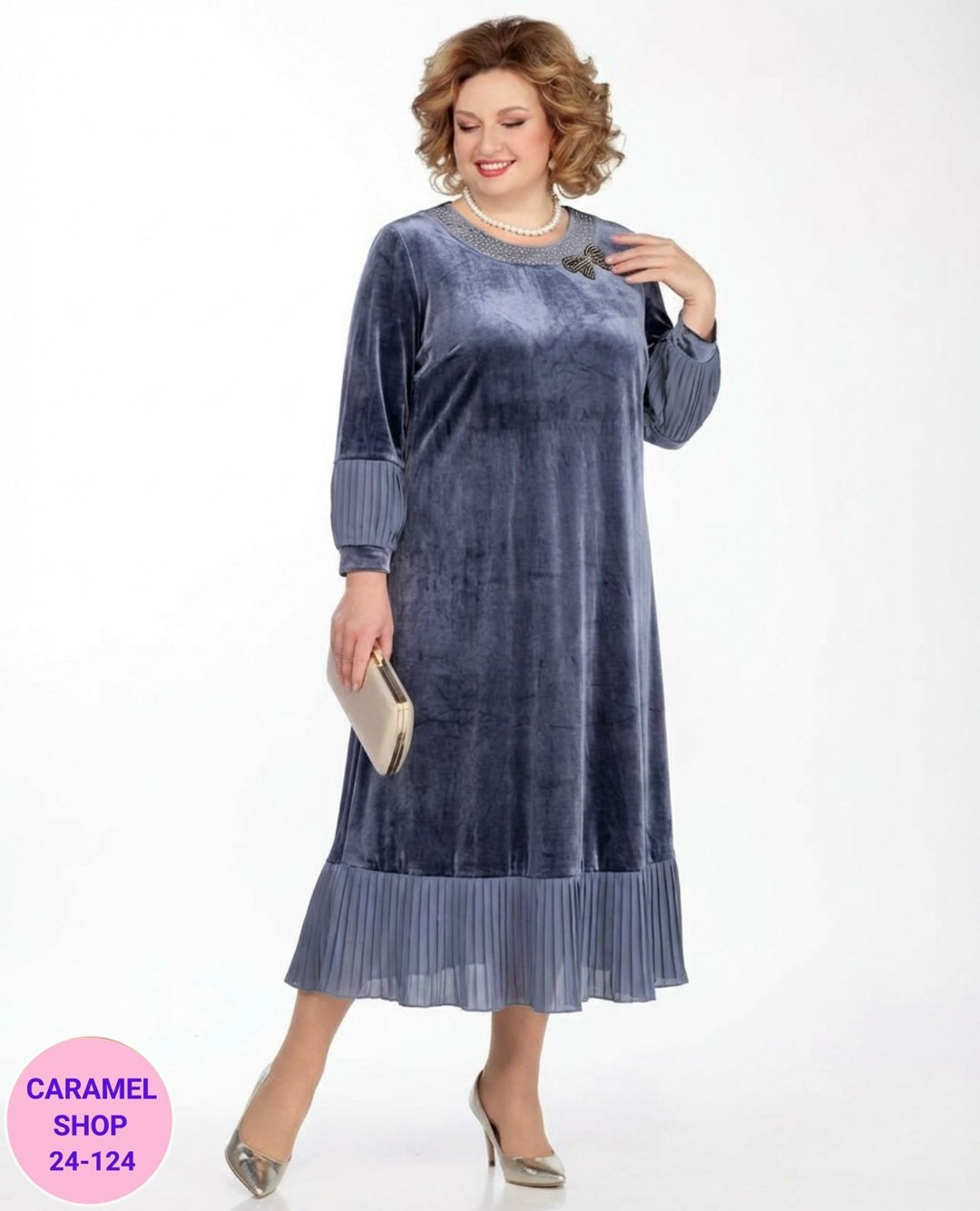 велюровое платье для полных женщин,нарядное платье,платье для полной женщины,платье из велюра для полных,женское платье больших размеров