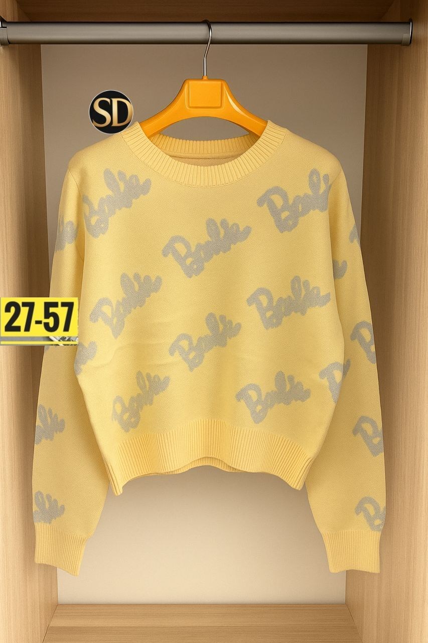 кофта женская,свитер женский,свитер оверсайз вязаный barbie,свитер,свитшот женский