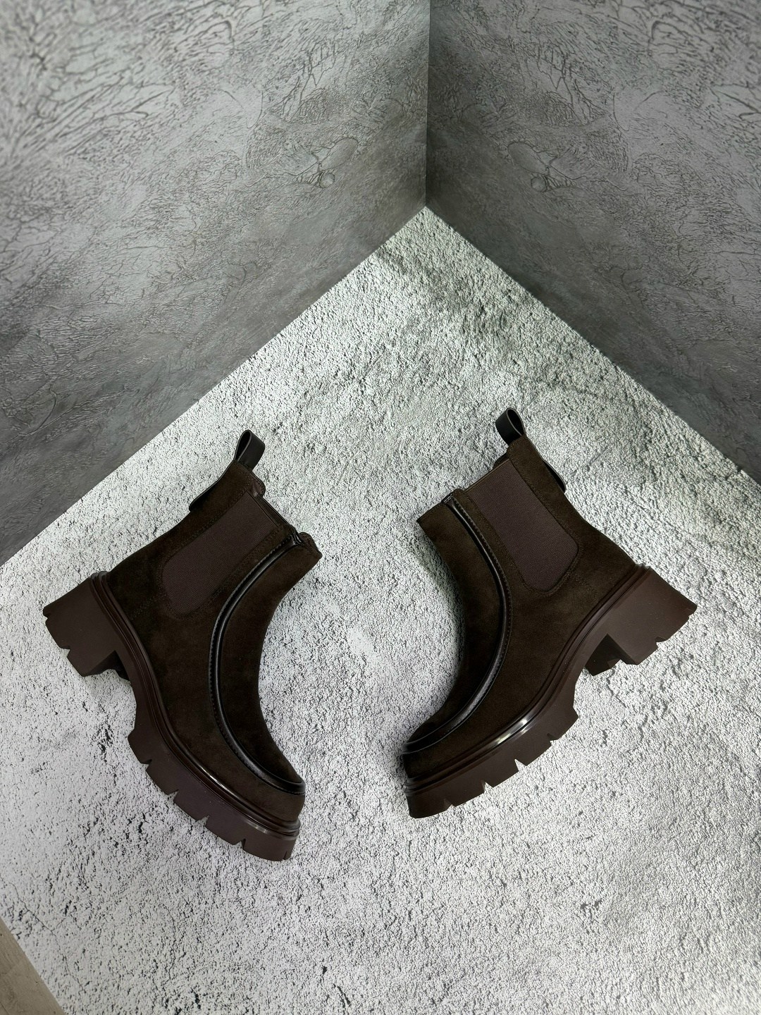 замшевые ботинки челси medicine коричневый,,ботинки челси женские chenter kater коричневый,ботинки челси,женская