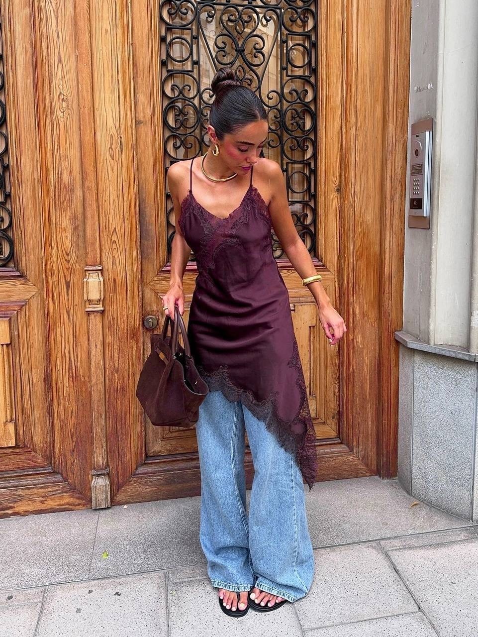 черное платье комбинация с пиджаком,платье комбинация с пиджаком,платье комбинация,платье в бельевом стиле