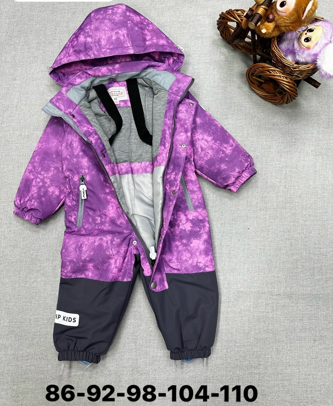 комбинезон для девочки с утеплителем нового поколения crockid,комбинезон зимний crockid,демисезонный мембранный комбинезон,демисезонный детский комбинезон,комбинезон утепленный crockid