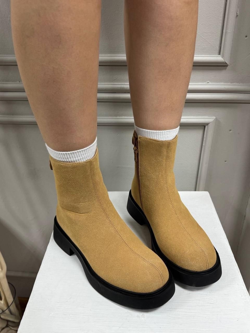 ,ботинки женские,замшевые ботинки, женская,ботинки модные