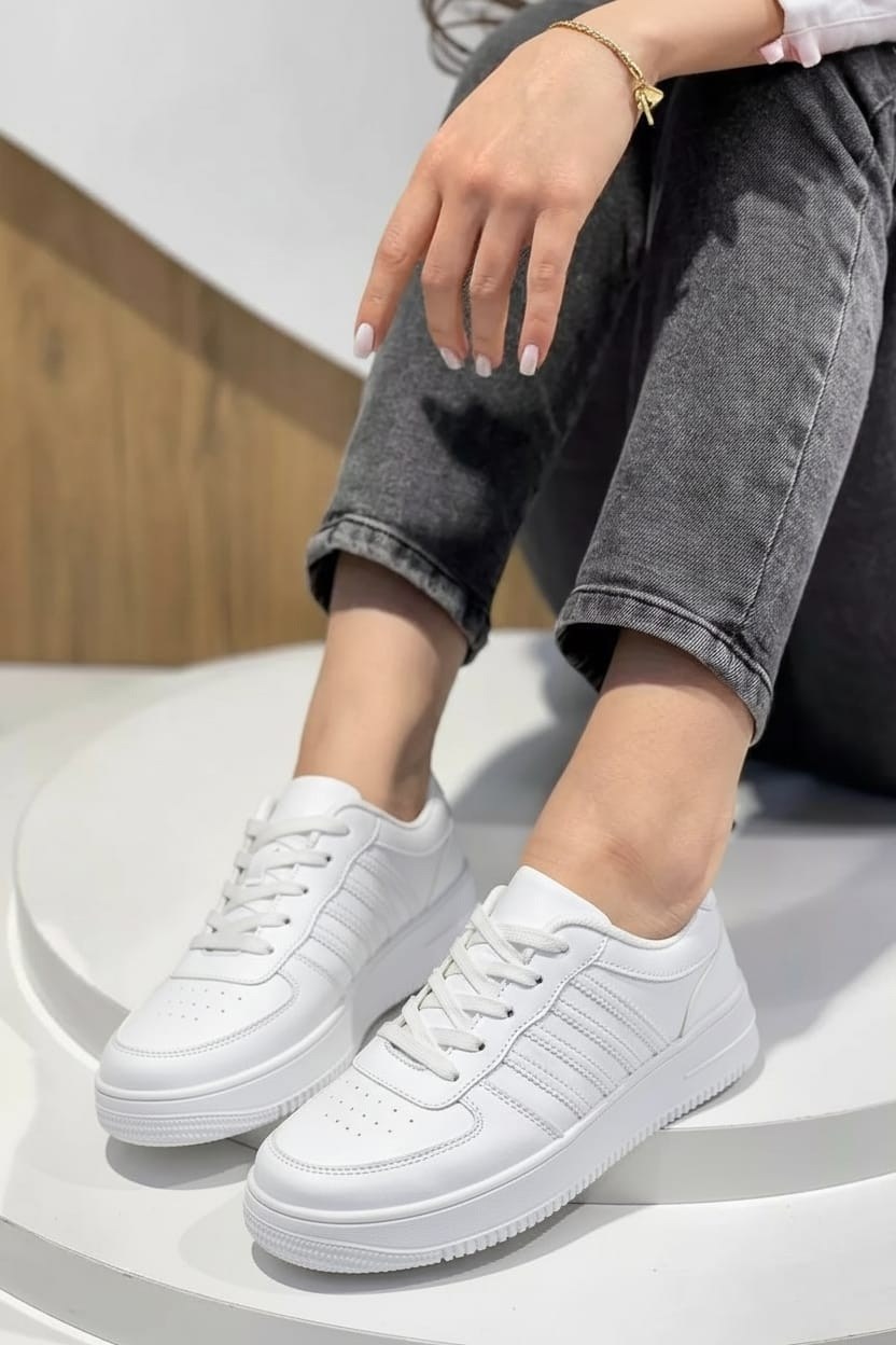 кроссовки женские,белые кроссовки женские,белые кроссовки,,кроссовки женские белые форсы на платформе vilin