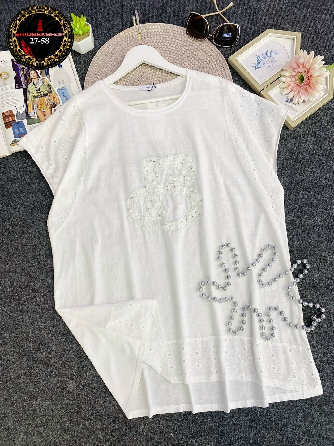 женская футболка,белая женская футболка,женские майки футболки,женская футболка больших размеров,футболка со стразами