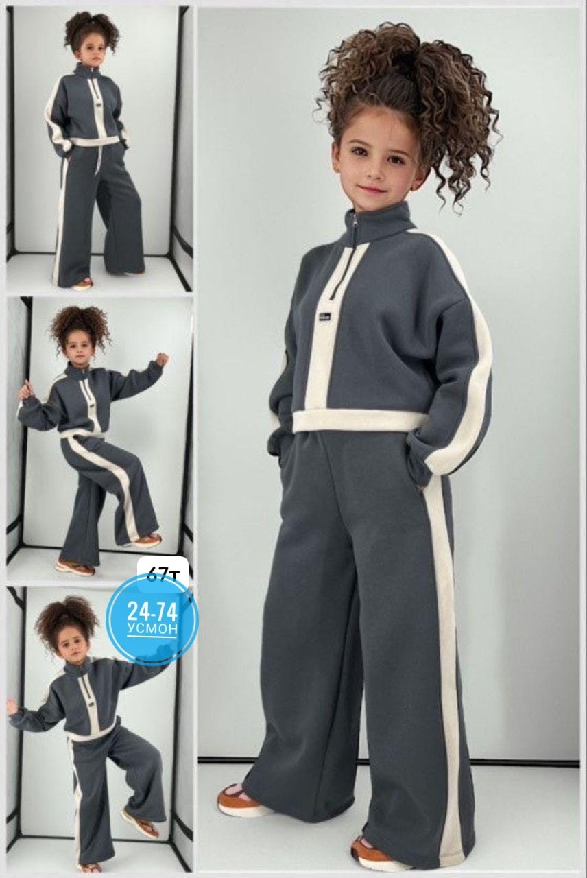 детский костюм из футера,повседневный костюм,костюм для девочек спортивный,костюм для девочек,спорт костюм