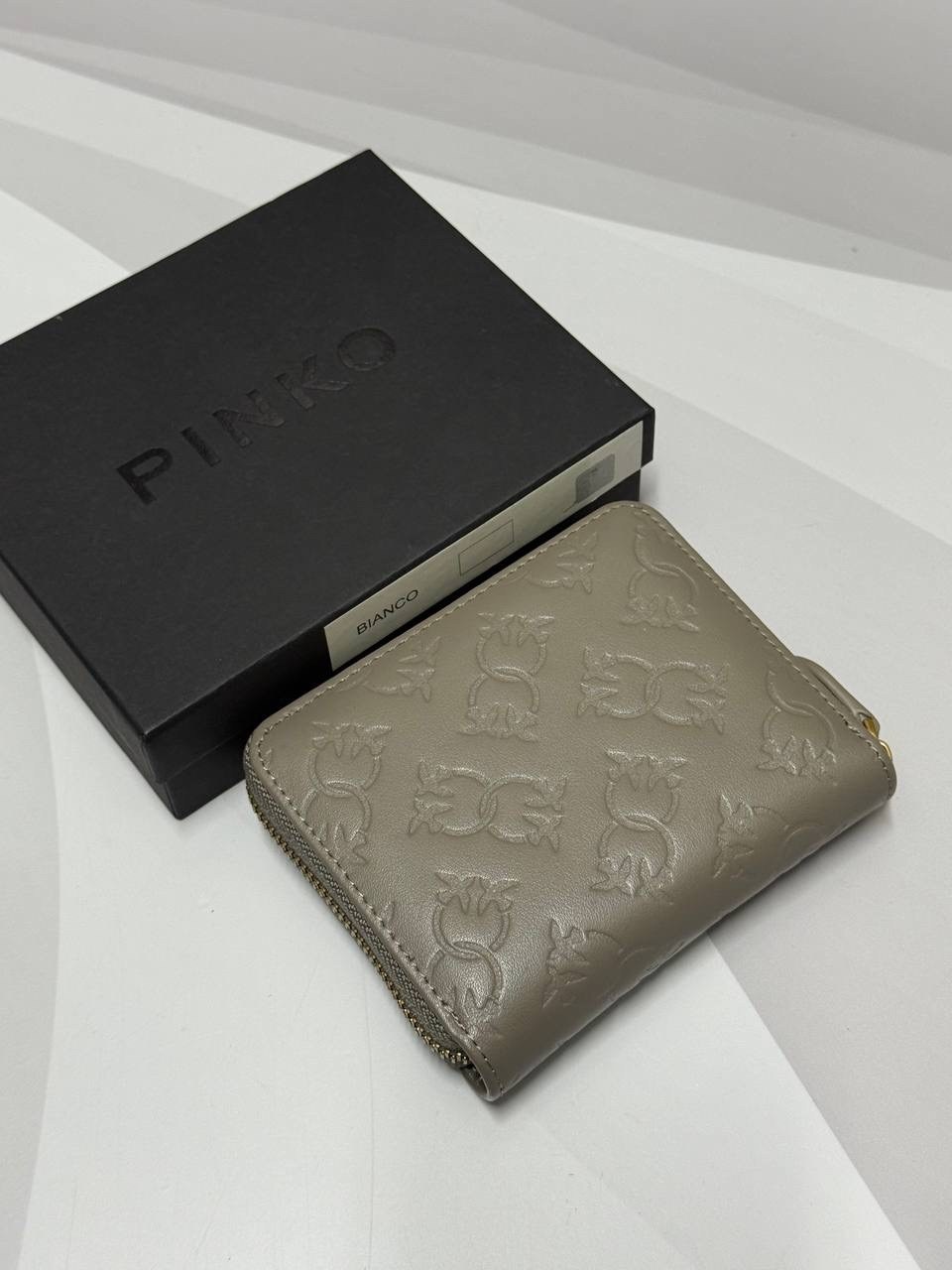 кошелек pinko,кошелек pinko белый,кожаный кошелек pinko,женские кошельки,кошелек белый пинко