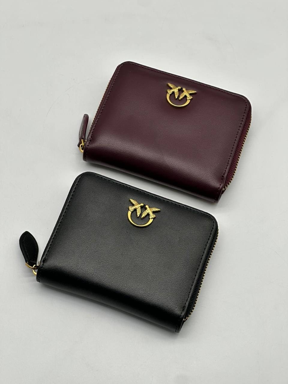 кошелек pinko,кожаный кошелек pinko,женские кошельки,чёрный кошелёк pinko,кошелек пинко женский