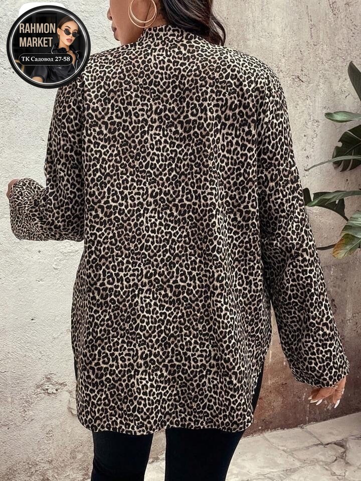 туника большие размеров,женская туника большие размеры,блузка леопардовая,женская блузка,туника рубашка женская