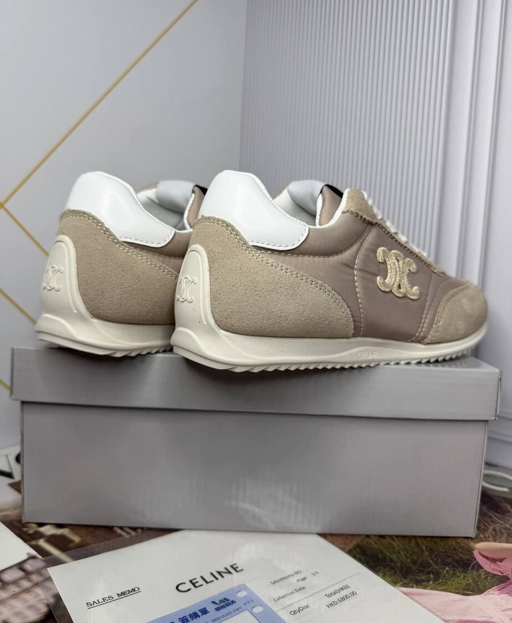 женские кроссовки,кроссовки брендовые,бежевые кроссовки,кроссовки tory burch,кроссовки celine