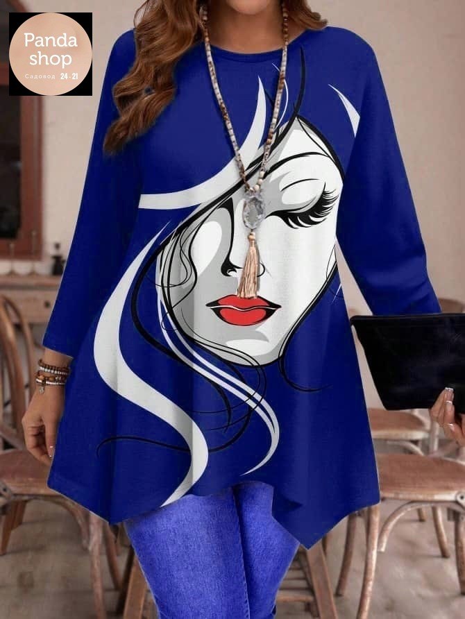 женская туника,туника большие размеров,туника больших размеров,туника #22453366,женская туника ткань крепун сублимация