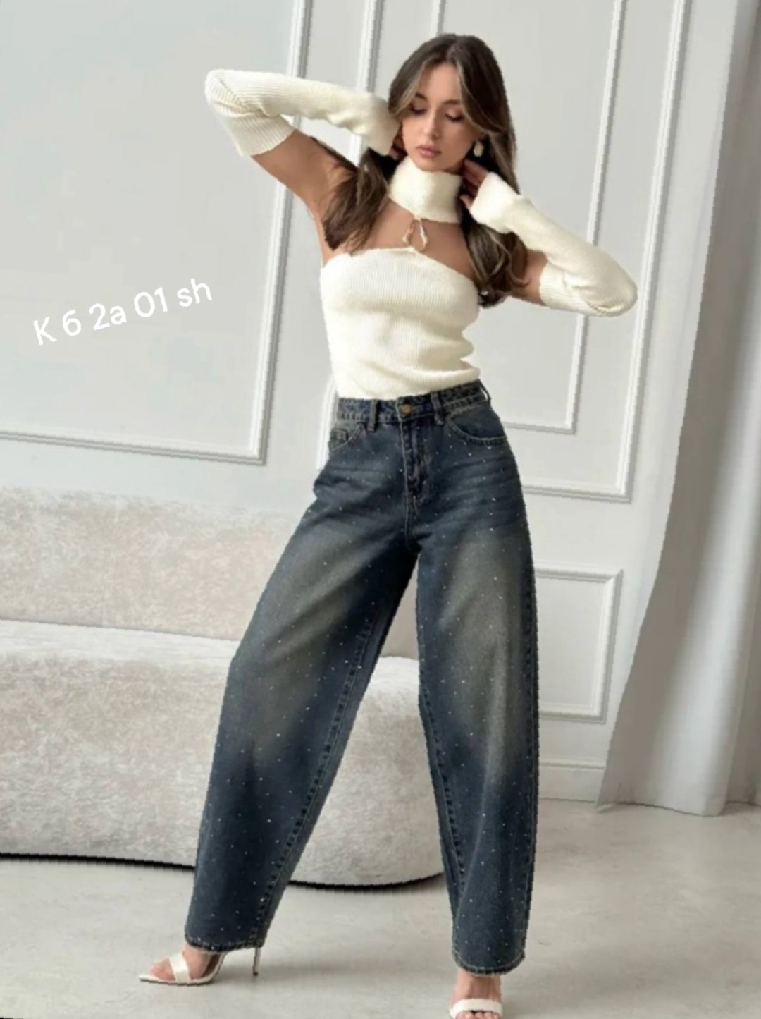 джинсы широкие,стильные джинсы,джинсы женские широкие,женские джинсы,джинсы широкие eliff