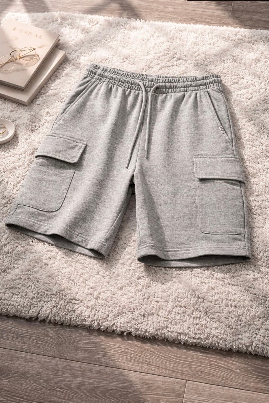 шорты мужские,шорты,шорты повседневные,шорты с карманами карго,мужские шорты карго