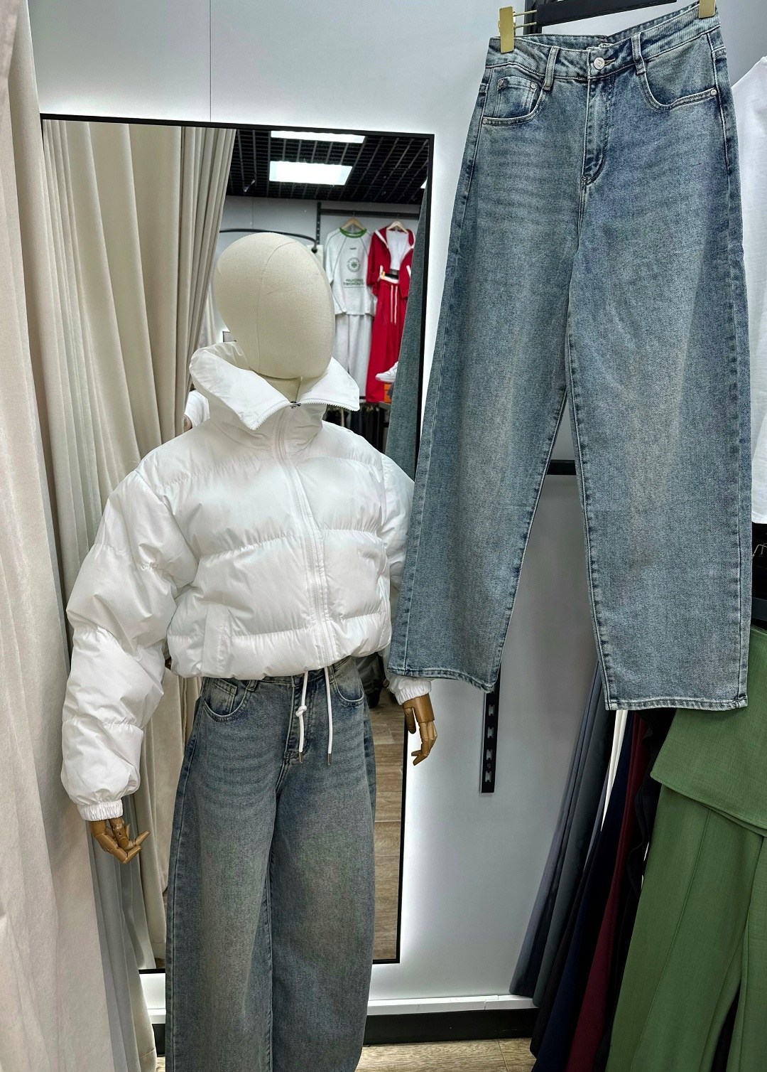 мода стиль,джинсы оверсайз,куртка кожаная,уличная мода