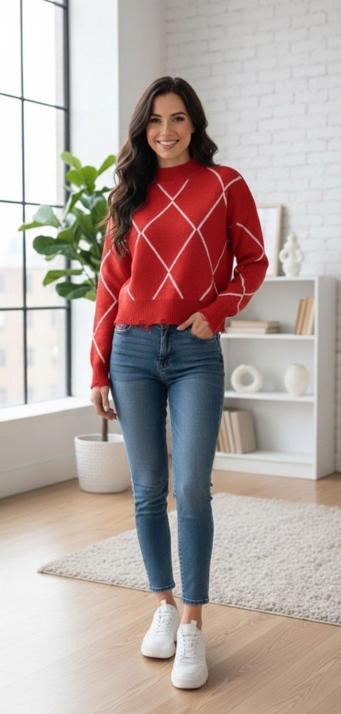 серый джемпер,свитер с ромбами,свитера женские,джемпер,джемпера женские