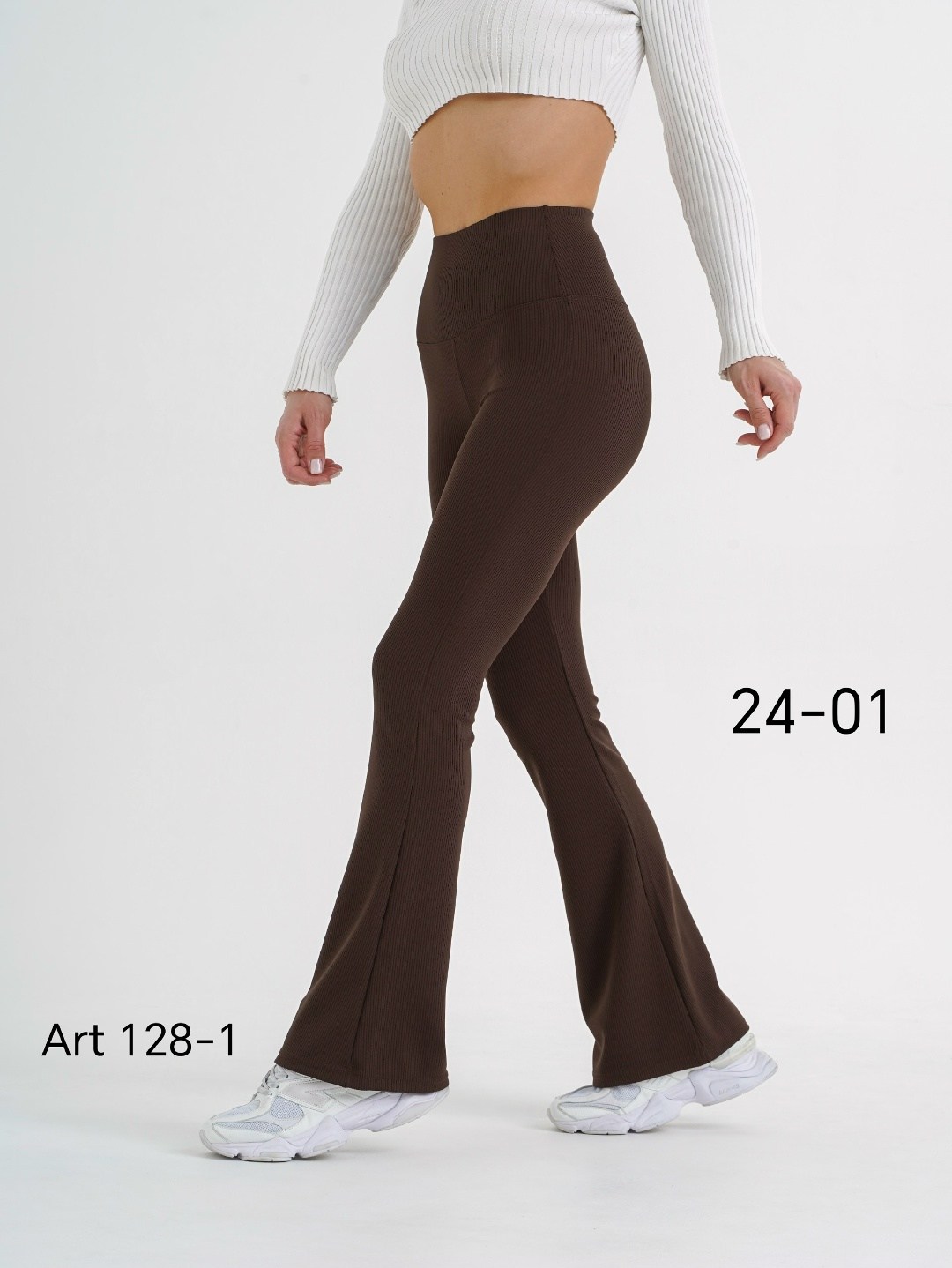 леггинсы женские клеш в рубчик,клеш легинсы,брюки клеш,брюки клеш легинсы клеш в рубчик размер 3xl коричневый,клеш лосины