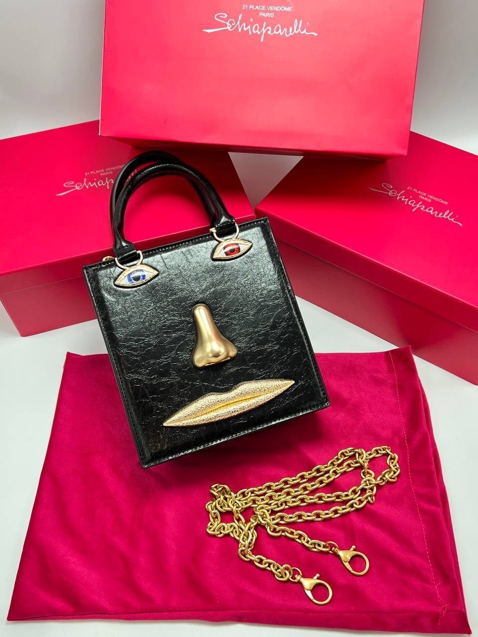 сумка-тоут schiaparelli,сумка schiaparelli,брендовая женская сумка,сумка,брендовые сумки