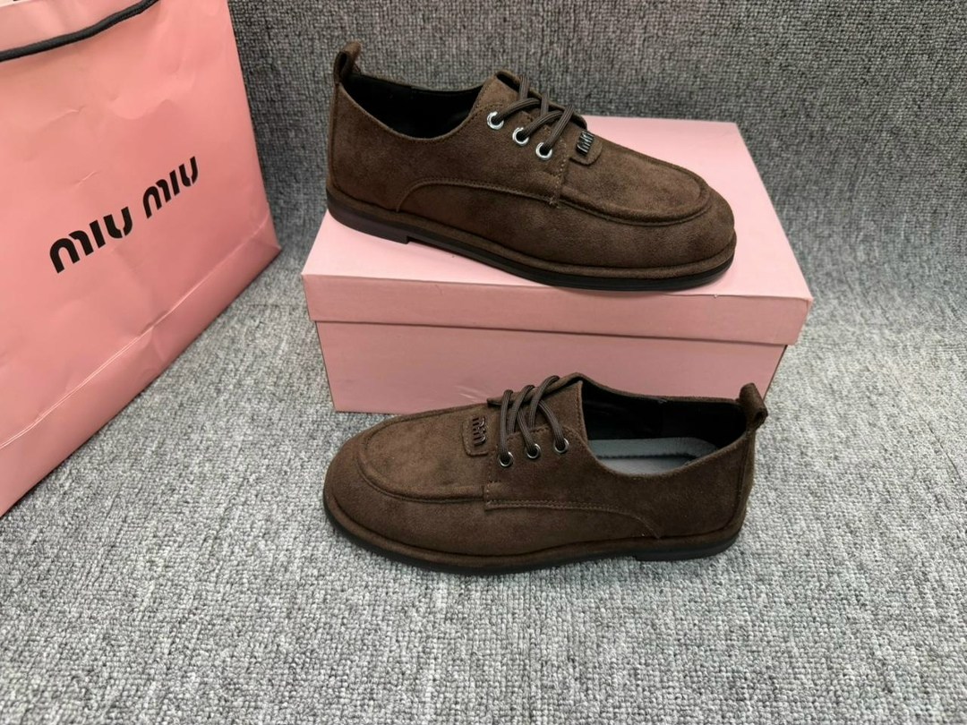 , женская,женские лоферы,замшевые лоферы miu miu на высокий подошве и фирменной фурнитурой,мокасины