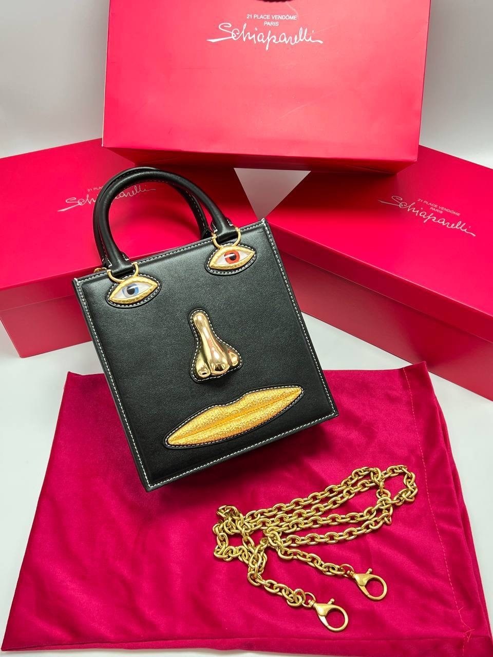 сумка-тоут schiaparelli,сумка schiaparelli,брендовая женская сумка,сумка,брендовые сумки