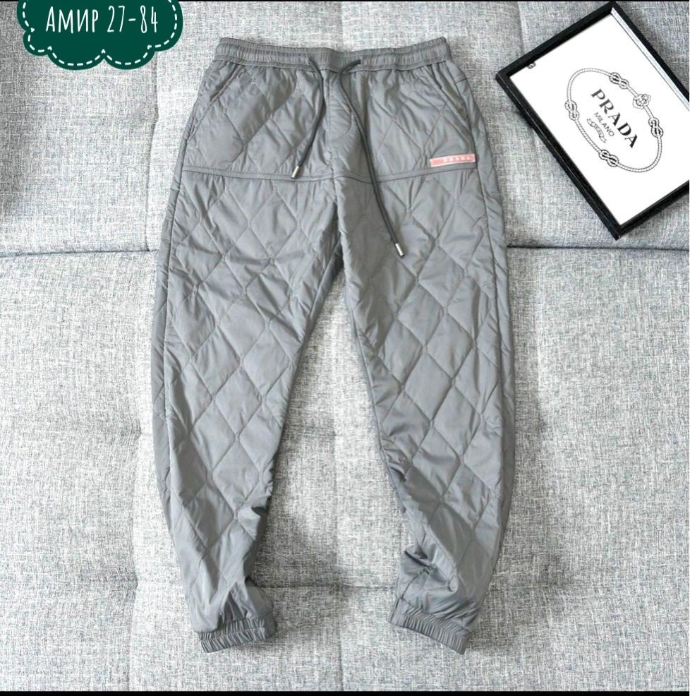 стеганые брюки,пуховые штаны мужские,пуховые брюки,штаны на синтепоне,брюки мужские модные