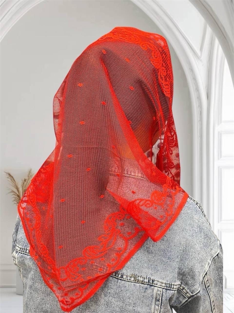 кружевной платок,кружевная косынка,кружевной шарф,платок в церковь,ажурная кружевная косынка-пояс