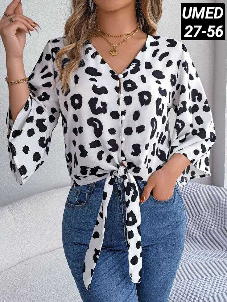 блузка с леопардовым принтом,леопардовая блузка,рубашка с леопардовым принтом,женская шифоновая рубашка с леопардовым принтом,модная блузка