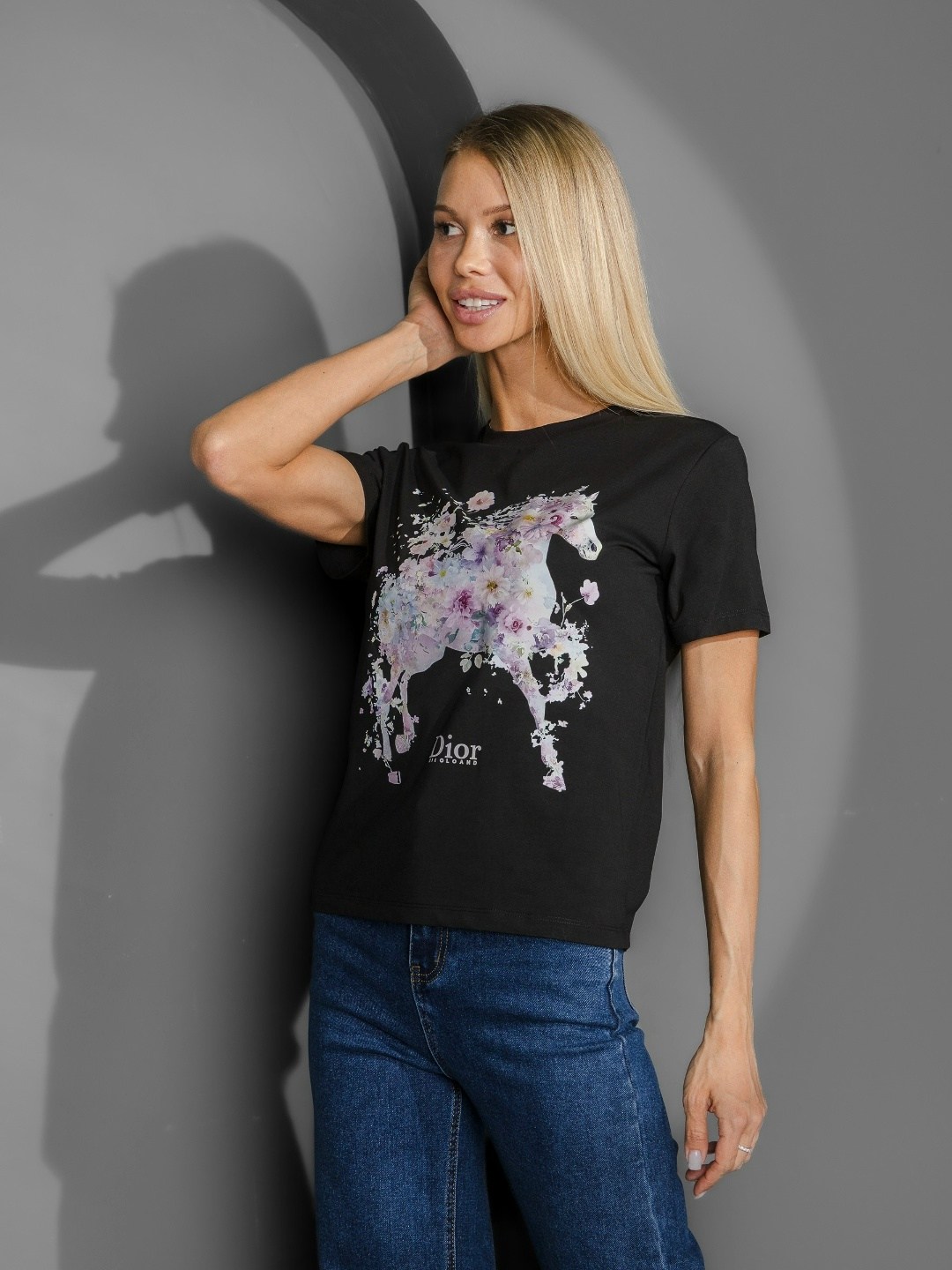 женская футболка,футболки женские с принтом,футболка с принтом,футболка,футболка женская черная