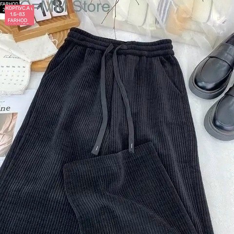 широкие велюровые брюки палаццо s-style,брюки велюровые широкие с высокой посадкой,брюки женские широкие,брюки вельветовые палаццо женские,женские брюки