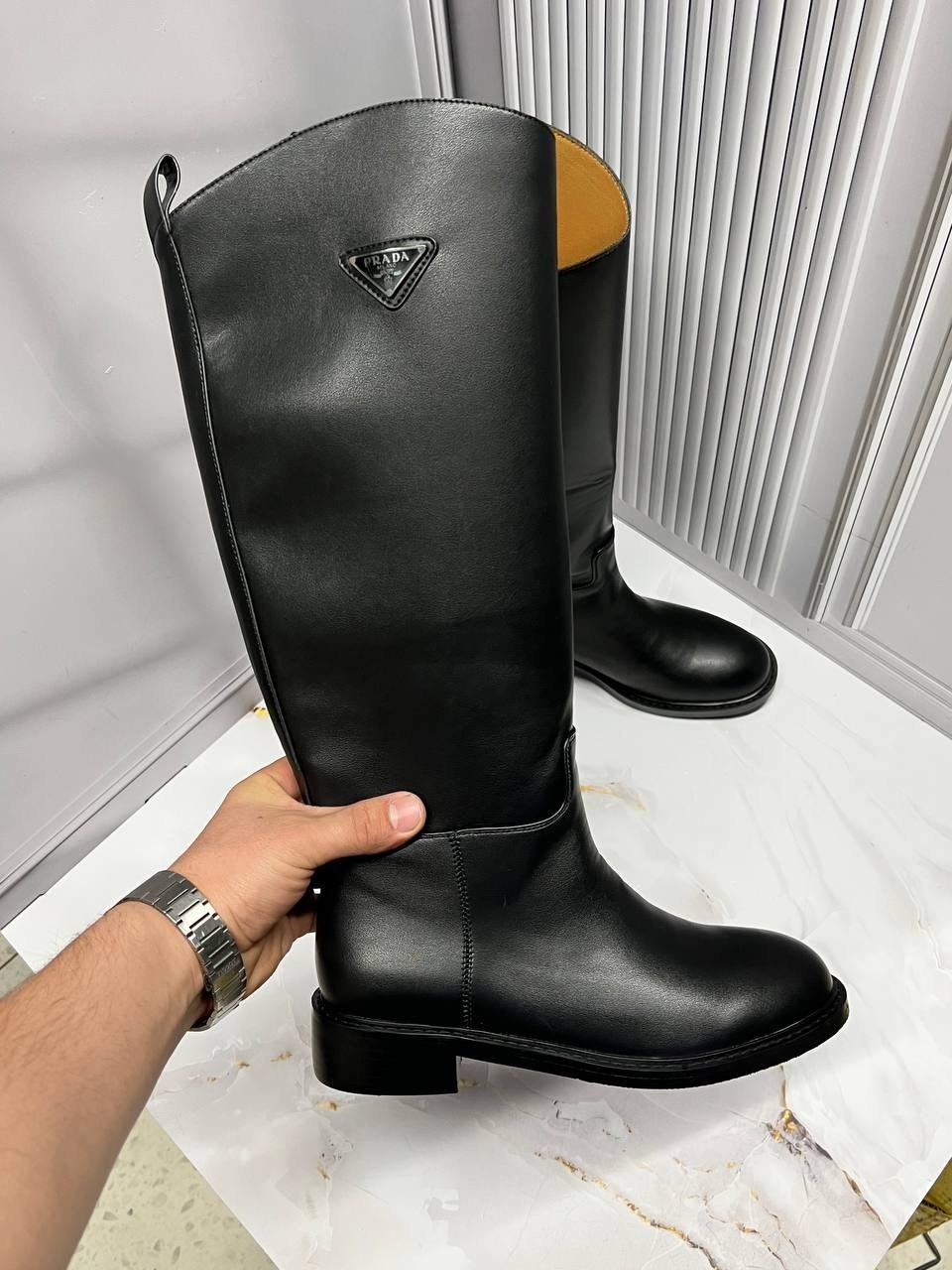 ,сапоги prada,женские сапоги,сапоги прада,сапоги прада черные