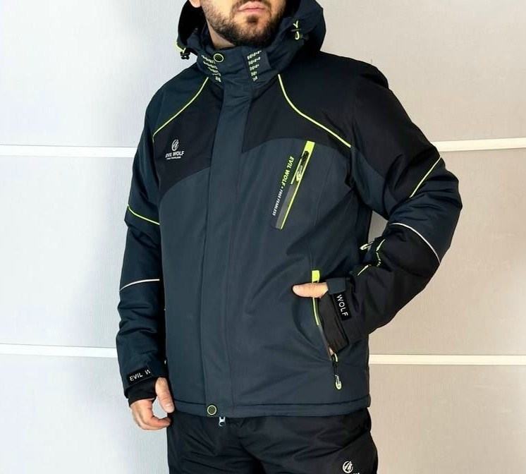 мужская зимняя горнолыжная куртка evil wolf,горнолыжная куртка evil wolf,зимняя горнолыжная куртка evil wolf,горнолыжная куртка,костюмы горнолыжные